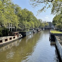 Amsterdam, Brouwersgracht, woonboot - foto 4