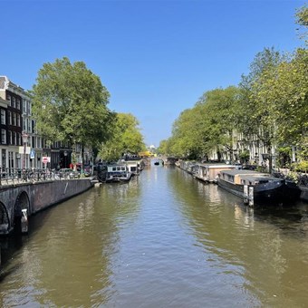 Amsterdam, Brouwersgracht, woonboot - foto 3