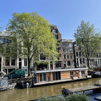 Amsterdam, Brouwersgracht, woonboot - foto 2