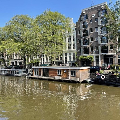 Amsterdam, Brouwersgracht, woonboot - foto 1